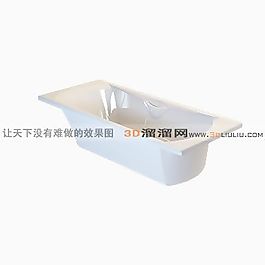 3D浴缸模型