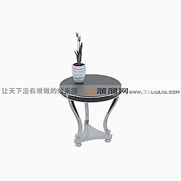 3D圓桌模型