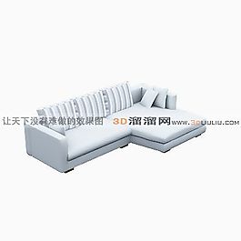 3D多人沙發(fā)模型