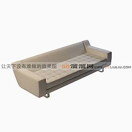 3D多人沙發(fā)模型