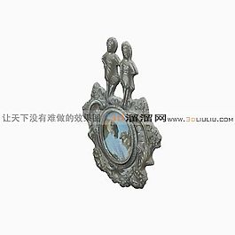 3D裝飾畫模型