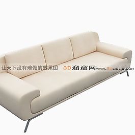 3D多人沙發(fā)模型