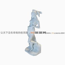 3D雕塑模型