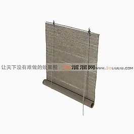 3D窗簾模型