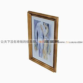 3D裝飾畫(huà)模型