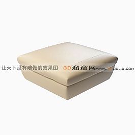 3D沙发凳模型