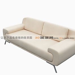 3D多人沙發(fā)模型