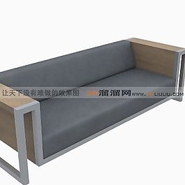 3D多人沙發(fā)模型