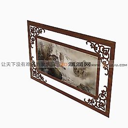3D裝飾畫模型