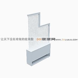 3D鞋柜模型