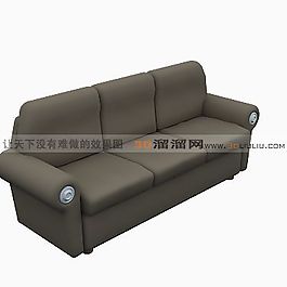3D三人沙發(fā)模型
