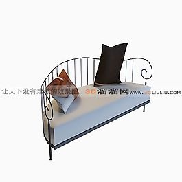 3D多人沙發(fā)模型