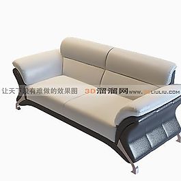 3D雙人沙發(fā)模型