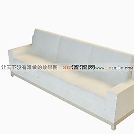 3D三人沙發(fā)模型