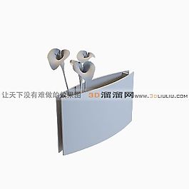 3D花瓶模型