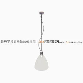 3D餐廳吊燈模型