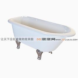 3D浴缸模型