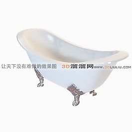 3D浴缸模型
