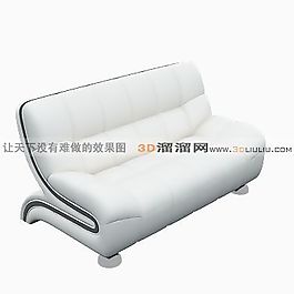 3D多人沙发模型