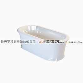 3D浴缸模型