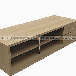 3D電視柜模型