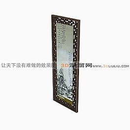 3D裝飾畫模型