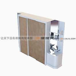 3D衣柜模型