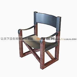 3D休閑椅模型