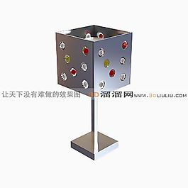 3D臺(tái)燈模型