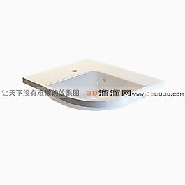 3D洗手盆模型