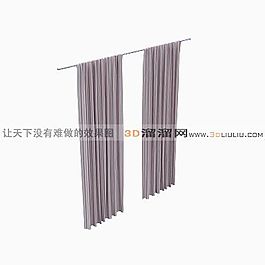 3D百折簾模型