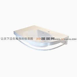 3D洗手盆模型