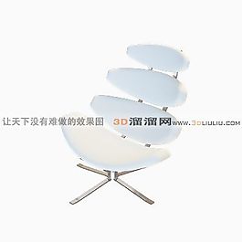 3D休閑椅模型