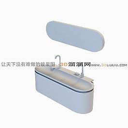 3D洗手臺模型