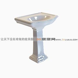 3D臺(tái)盆模型