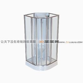 3D淋浴房模型