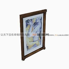 3D裝飾畫(huà)模型