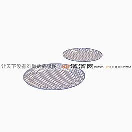 3D盤子模型
