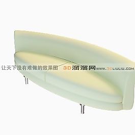 3D雙人沙發(fā)模型