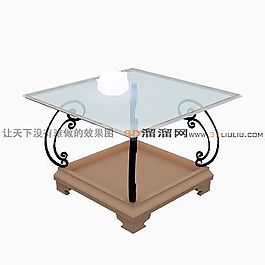 3D茶幾模型
