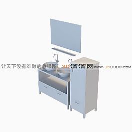 3D洗手臺(tái)模型