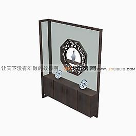 3D柜模型