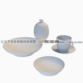 3D器皿模型