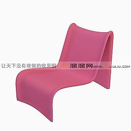 3D休閑椅模型