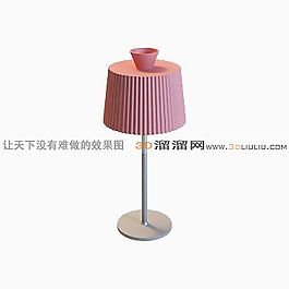 3D臺燈模型