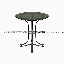 3D圓桌模型
