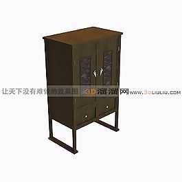 3D邊柜模型