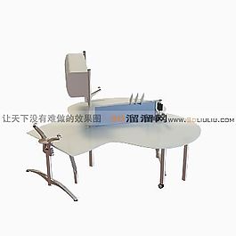 3D辦公桌模型