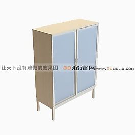 3D邊柜模型