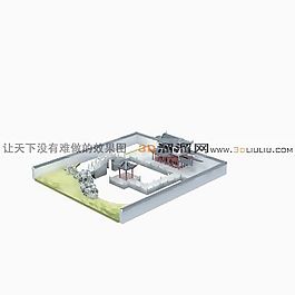 3D楼模型